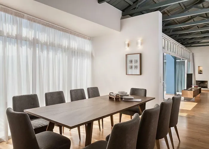 빌라 Vilia House On The Hill - Luxury With Heated Pool Near Chania